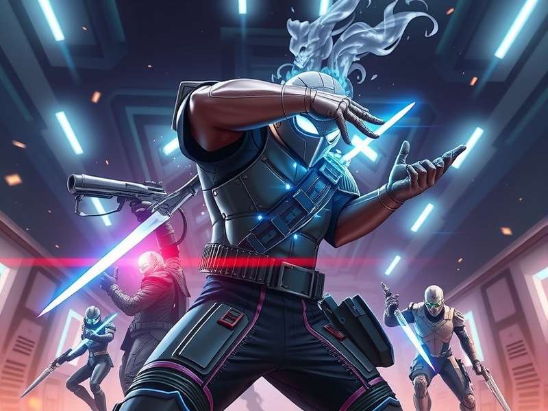 Fierce Force hero in combat pose